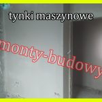 Tynki maszynowe Łódź – realizacja usług tynkarskich Ściana po tynkowaniu – usługa Łódź i okolice